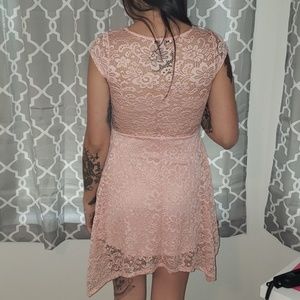 Papaya blush dress